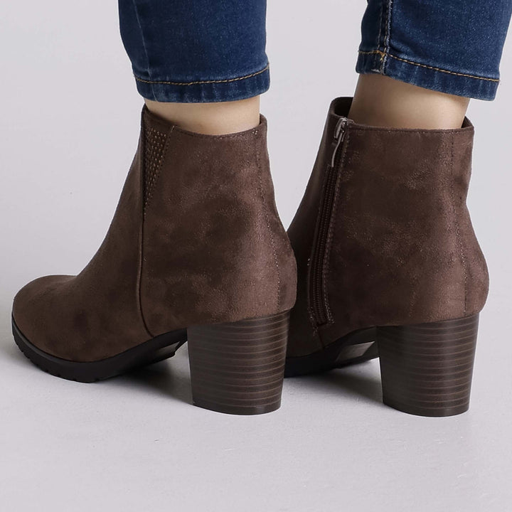 Anna - Bottines à talons hauts pour femmes