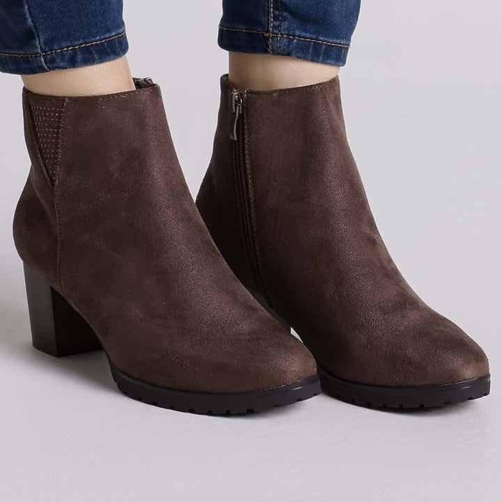 Anna - Bottines à talons hauts pour femmes