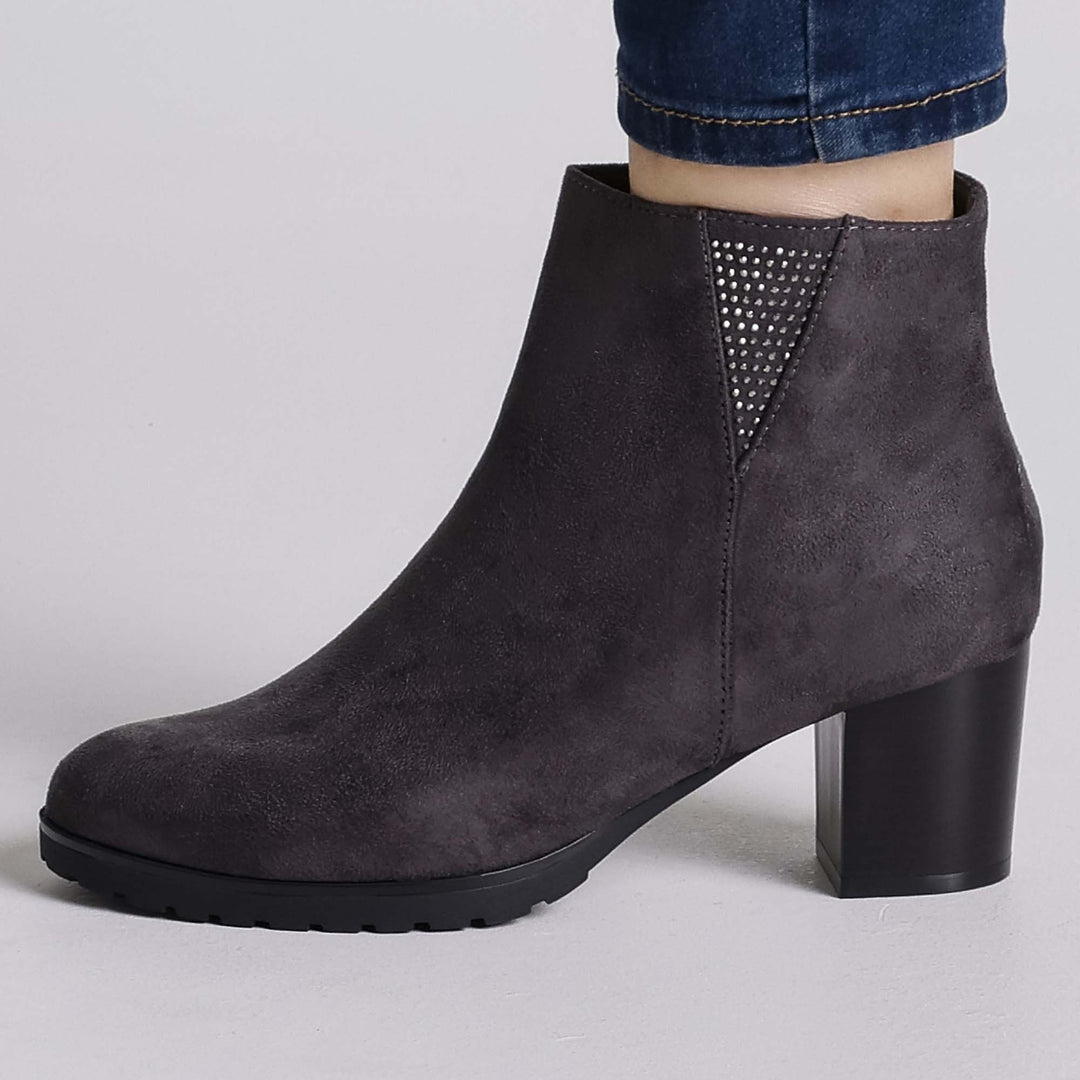 Anna - Bottines à talons hauts pour femmes
