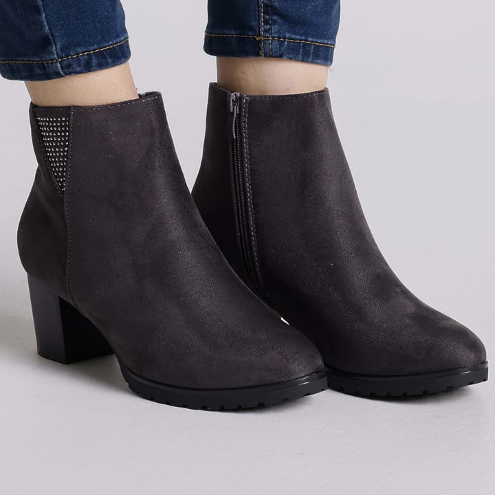 Anna - Bottines à talons hauts pour femmes