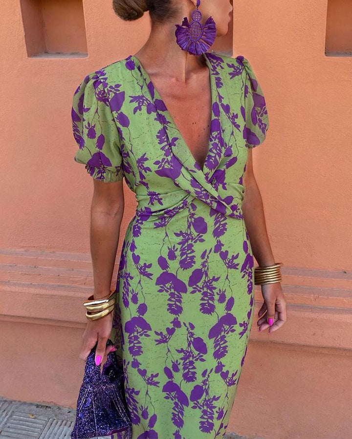 Brie | Robe midi élégante