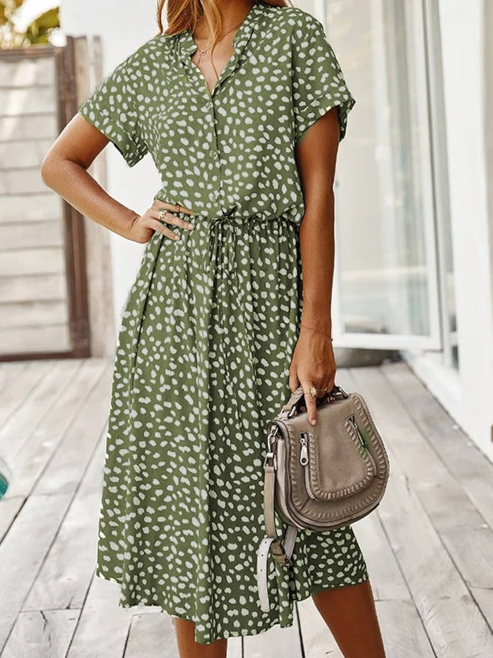 Babette | Robe à col en V