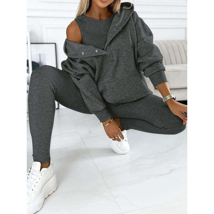 Nina - Ensemble confort avec sweat à capuche surdimensionné