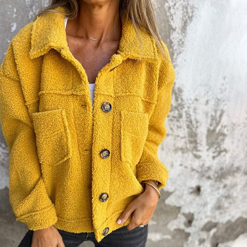 Aubrey™ - Veste Boutonnée Confortable