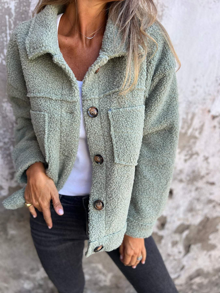 Aubrey™ - Veste Boutonnée Confortable