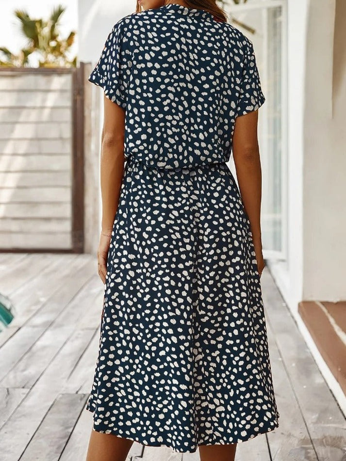 Babette | Robe à col en V