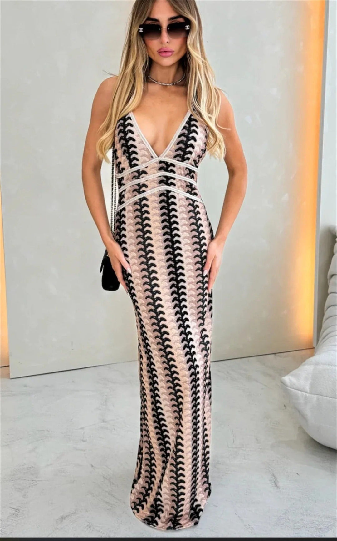 Andie - Robe Chic à Col V