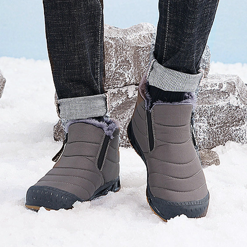Gaston - Bottes de neige chaudes et imperméables avec fausse fourrure