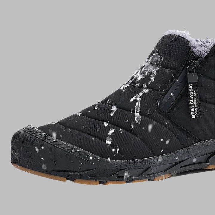 Gaston - Bottes de neige chaudes et imperméables avec fausse fourrure