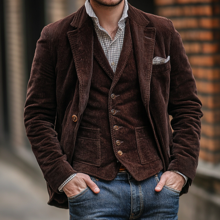 Adam | Blazer et Gilet Vintage