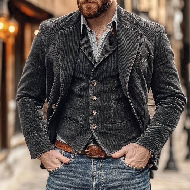 Adam | Blazer et Gilet Vintage