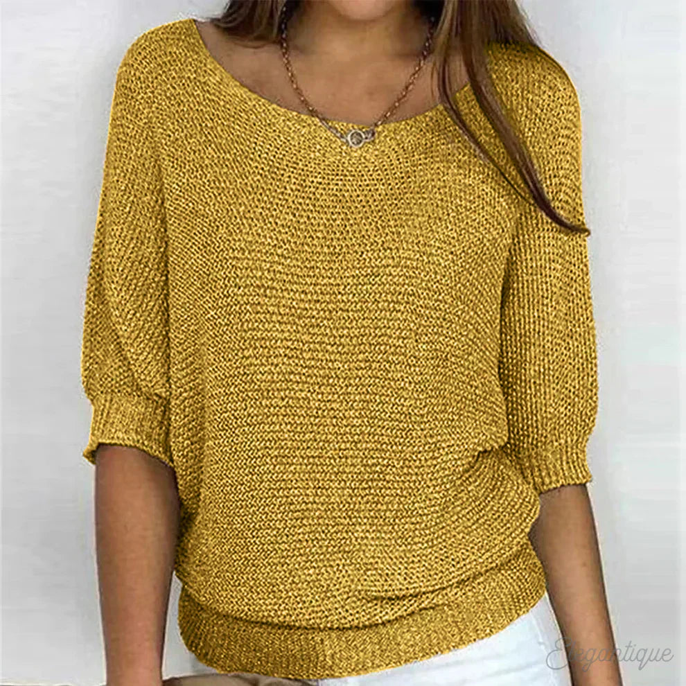 Eunice | Haut Tricot Détendu