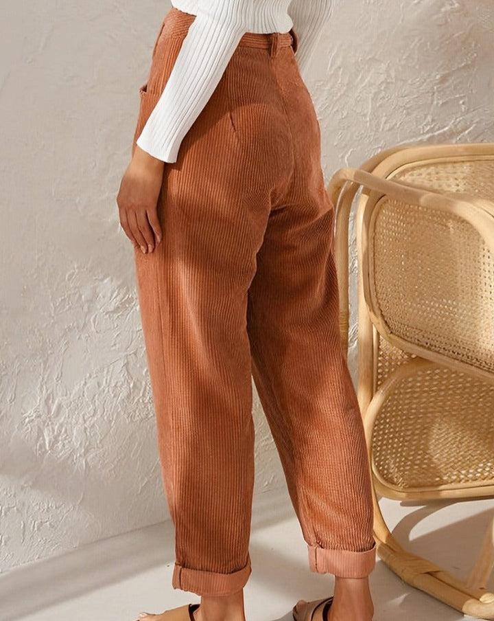 Zell | Pantalons en Corde Stylés