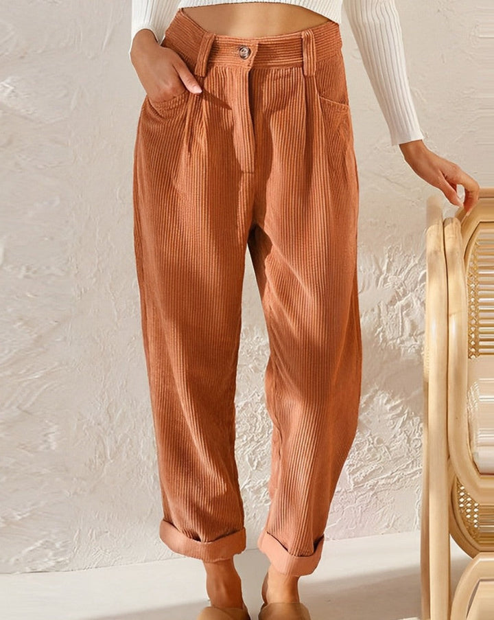 Zell | Pantalons en Corde Stylés